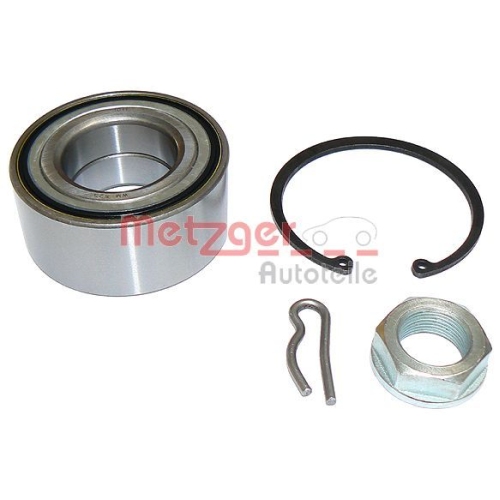 Radlagersatz METZGER WM 525 f&uuml;r CITRO&Euml;N PEUGEOT, Hinterachse, Vorderachse