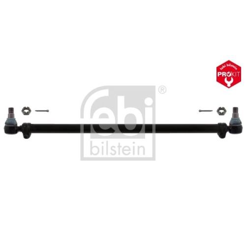 Febi Bilstein 44251 Lenkstange mit Kronenmuttern und Splinten, vom Lenkzwischenhebel zur Vorderachse , 1 St&uuml;ck
