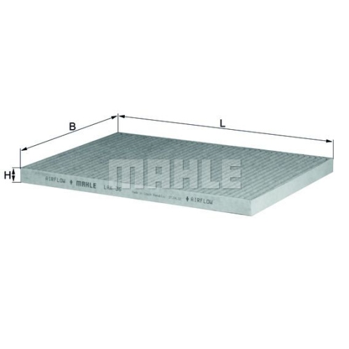 Filter, Innenraumluft KNECHT LAK 36 f&uuml;r GMC OPEL VAUXHALL