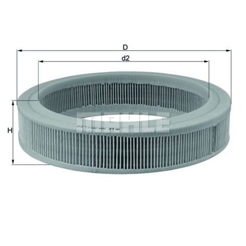 Luftfilter KNECHT LX 108 f&uuml;r FORD