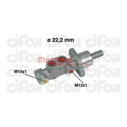 Hauptbremszylinder METZGER 202-297 CIFAM f&uuml;r CITRO&Euml;N PEUGEOT