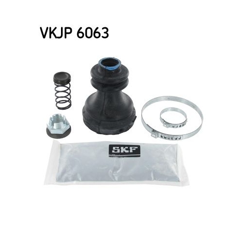 Faltenbalgsatz, Antriebswelle SKF VKJP 6063 f&uuml;r RENAULT DACIA, Vorderachse