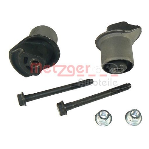 Reparatursatz, Achsk&ouml;rper METZGER 52056049 KIT + GREENPARTS f&uuml;r VAG, Hinterachse