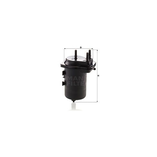 Kraftstofffilter MANN-FILTER WK 939/7 f&uuml;r RENAULT