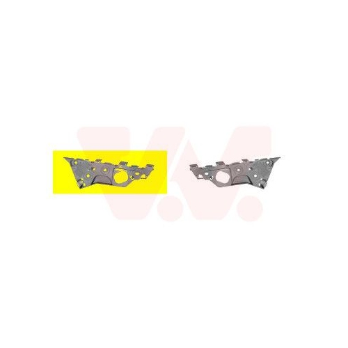 Halter, Sto&szlig;f&auml;nger VAN WEZEL 3750568 ** Equipart ** f&uuml;r OPEL, vorne rechts