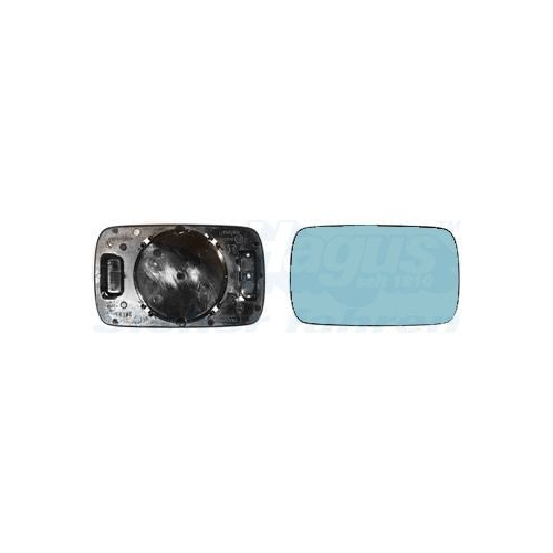 Spiegelglas, Au&szlig;enspiegel VAN WEZEL 0640832 * HAGUS * f&uuml;r BMW, rechts