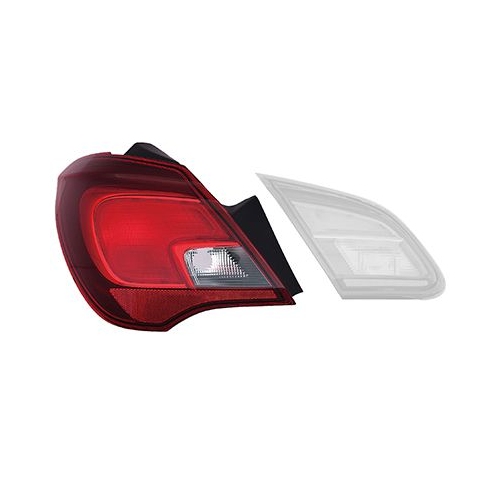 Heckleuchte VAN WEZEL 3804935 f&uuml;r OPEL, links