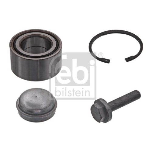 Febi Bilstein 37507 Radlagersatz mit Antriebswellenschraube, Sicherungsring und Staubkappe , 1 St&uuml;ck
