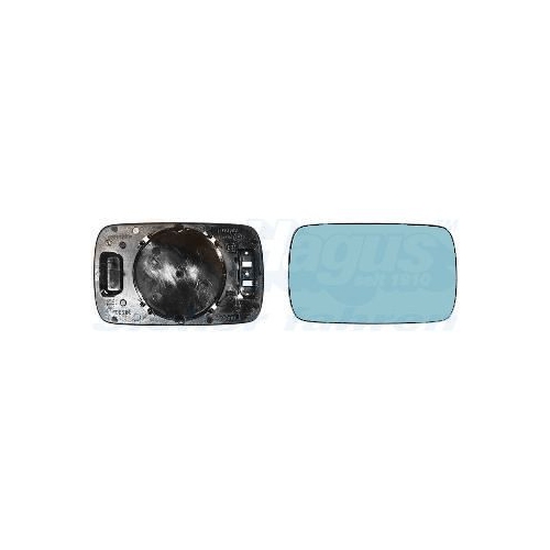 Spiegelglas, Au&szlig;enspiegel VAN WEZEL 0640836 * HAGUS * f&uuml;r BMW, rechts