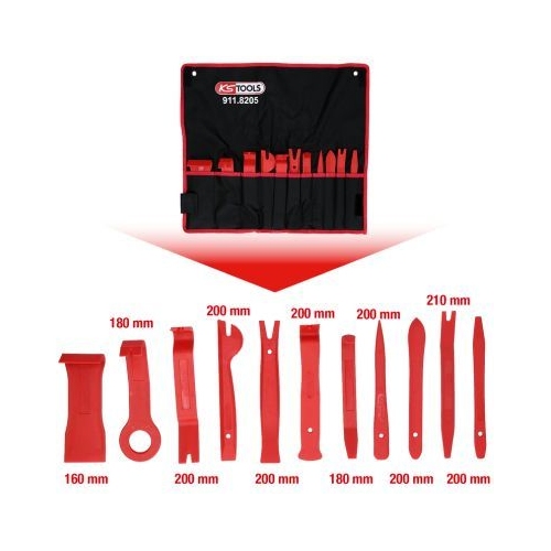 Montagekeilsatz KS TOOLS 911.8205