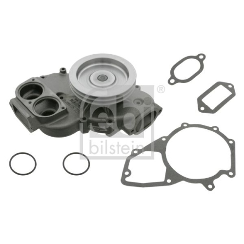 Febi Bilstein 27688 Wasserpumpe mit Riemenscheibe und Dichtungen , 1 St&uuml;ck