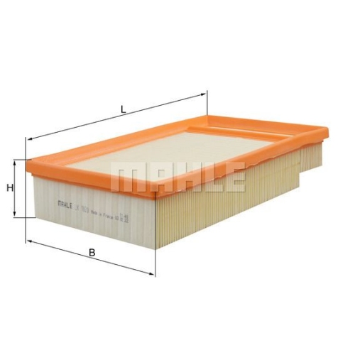 Luftfilter KNECHT LX 1820 f&uuml;r NISSAN