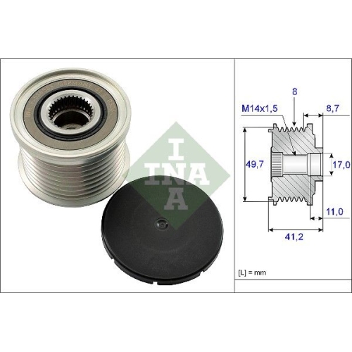Generatorfreilauf INA 535 0141 10 f&uuml;r BMW JEEP MINI