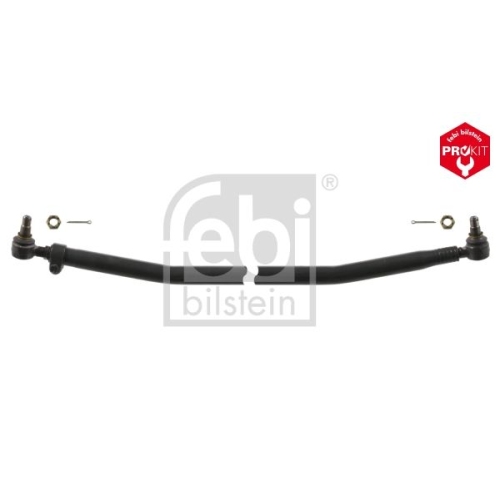 Febi Bilstein 35457 Spurstange mit Kronenmuttern und Splinten , 1 St&uuml;ck