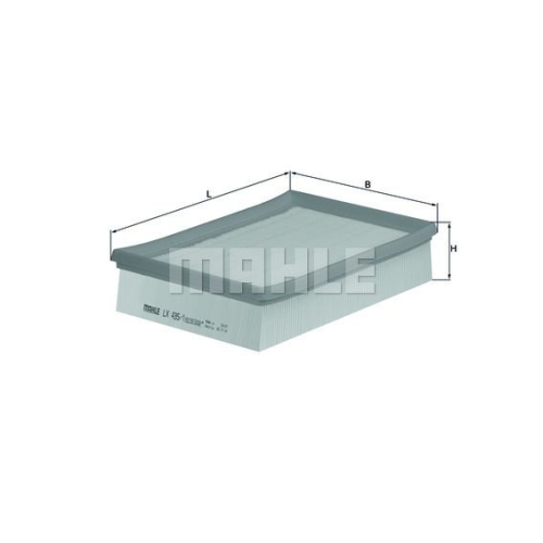 Luftfilter KNECHT LX 435/1 f&uuml;r FORD GMC