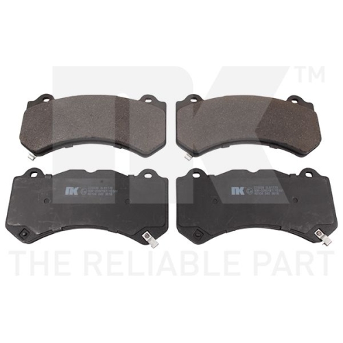 Bremsbelagsatz, Scheibenbremse NK 229338 f&uuml;r CHEVROLET JEEP, Vorderachse