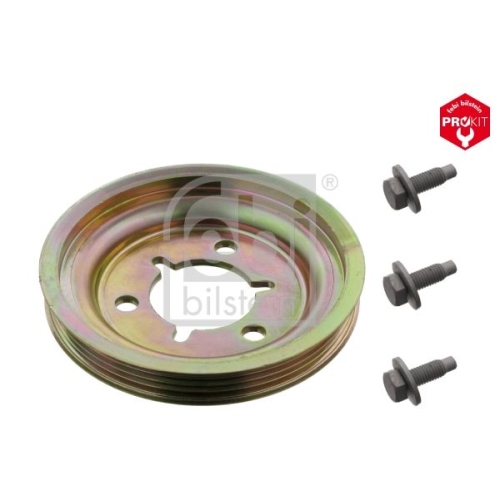 Febi Bilstein 33806 Riemenscheibe f&uuml;r Kurbelwelle, mit Schrauben , 1 St&uuml;ck