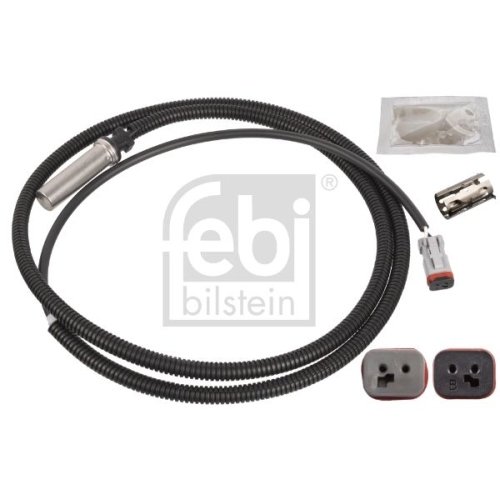 Febi Bilstein 172040 ABS-Sensor mit H&uuml;lse und Fett, 1 St&uuml;ck
