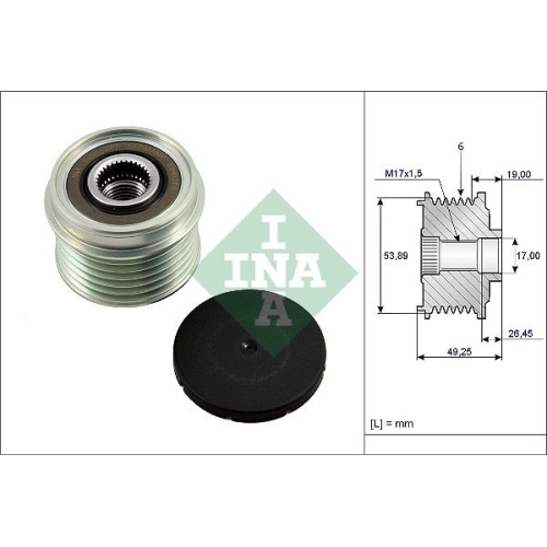 Generatorfreilauf INA 535 0233 10 f&uuml;r SUZUKI