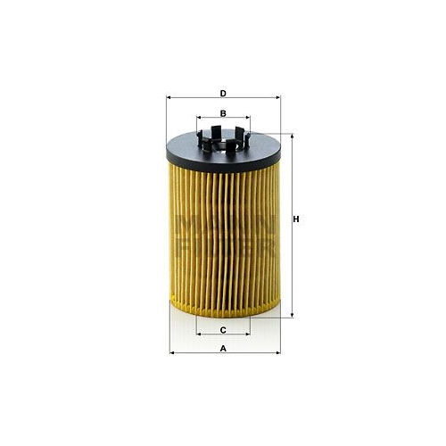 &Ouml;lfilter MANN-FILTER HU 715/5 x f&uuml;r BMW