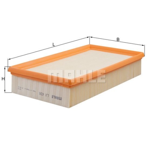 Luftfilter KNECHT LX 438 f&uuml;r MERCEDES-BENZ