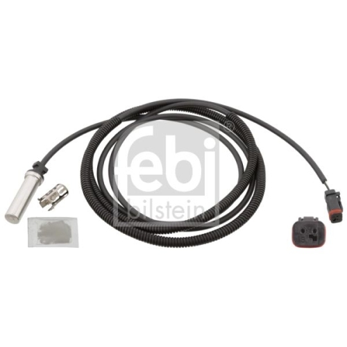 Febi Bilstein 106259 ABS-Sensor mit H&uuml;lse und Fett, 1 St&uuml;ck