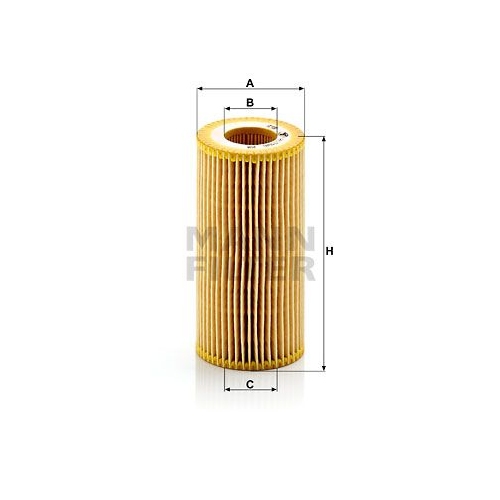 &Ouml;lfilter MANN-FILTER HU 719/6 x f&uuml;r VAG JCB LOMBARDINI KTM