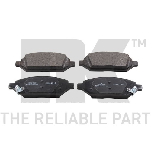 Bremsbelagsatz, Scheibenbremse NK 223655 f&uuml;r OPEL VAUXHALL, Vorderachse