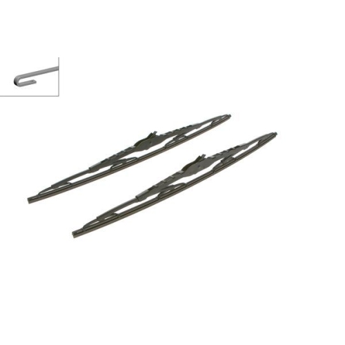 Bosch Wischblattsatz 408 3 397 118 408 Wischerblatt