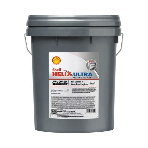 SHELL Motor&ouml;l 550047886 Helix Ultra Professional AV-L 0W-20 20L f&uuml;r