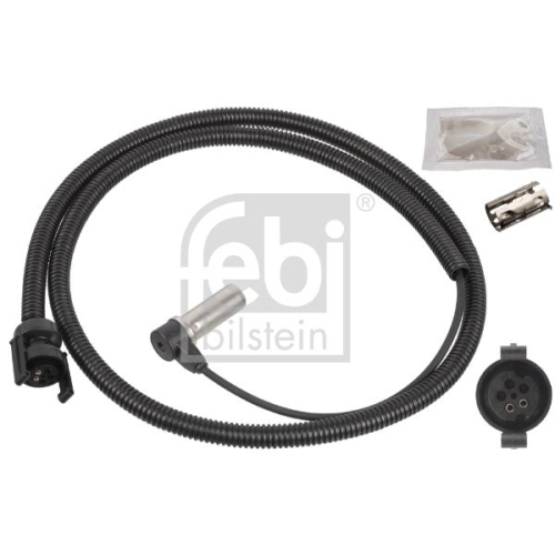 Febi Bilstein 172048 ABS-Sensor mit H&uuml;lse und Fett, 1 St&uuml;ck