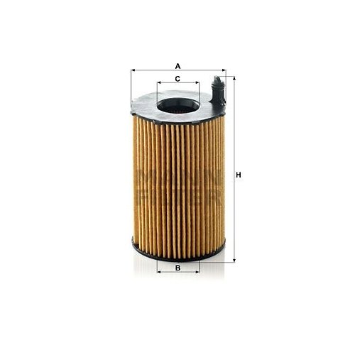 &Ouml;lfilter MANN-FILTER HU 8005 z f&uuml;r PORSCHE VAG