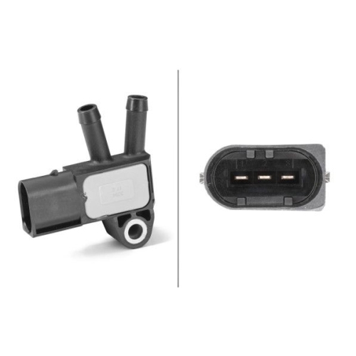 Sensor, Abgasdruck HELLA 6PP 009 409-211 f&uuml;r MERCEDES-BENZ EVOBUS