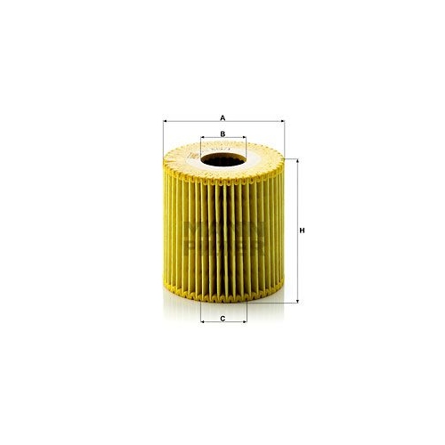 &Ouml;lfilter MANN-FILTER HU 819/1 x f&uuml;r NISSAN