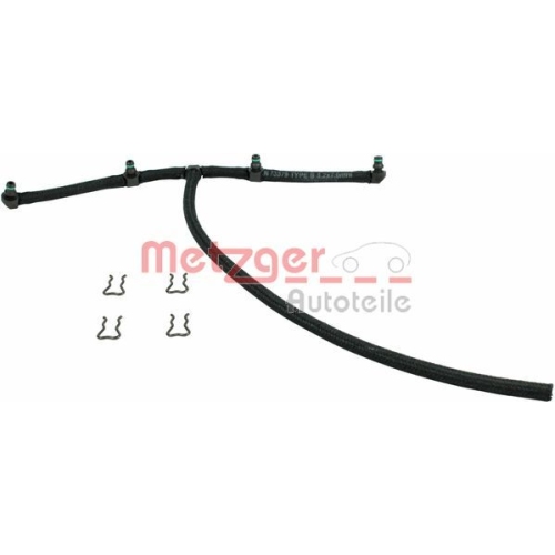 Schlauch, Leckkraftstoff METZGER 0840020 f&uuml;r OPEL GENERAL MOTORS