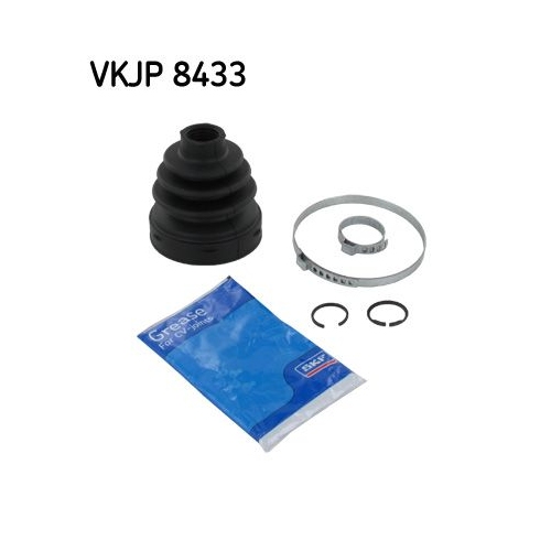 Faltenbalgsatz, Antriebswelle SKF VKJP 8433 f&uuml;r FORD VOLVO, Vorderachse