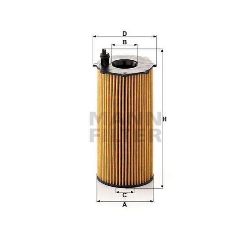 &Ouml;lfilter MANN-FILTER HU 820/2 x f&uuml;r CHRYSLER FIAT VM
