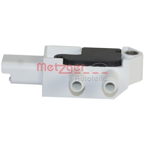 Sensor, Abgasdruck METZGER 0906304 ORIGINAL ERSATZTEIL GREENPARTS f&uuml;r RENAULT