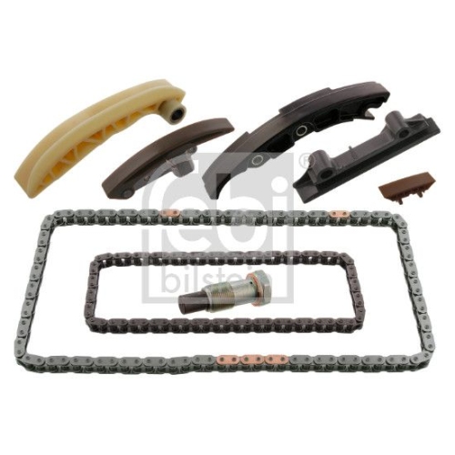 Febi Bilstein 1x 45735 Steuerkettensatz f&uuml;r Nockenwelle, mit Gleitschienen & Kettenspanner