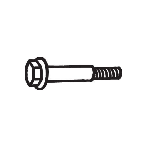 Schraube, Abgasanlage BOSAL 258-904 f&uuml;r OPEL VAUXHALL DAEWOO