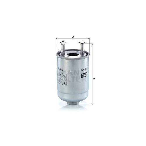 Kraftstofffilter MANN-FILTER WK 9012 x f&uuml;r RENAULT SUZUKI