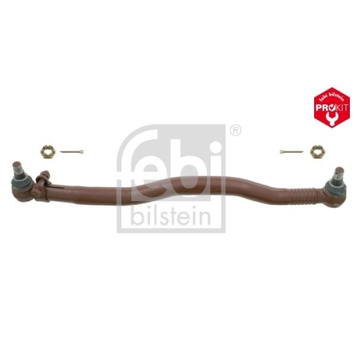 Febi Bilstein 22832 Lenkstange mit Kronenmuttern und Splinten , 1 St&uuml;ck