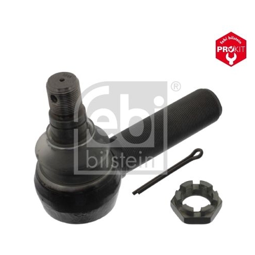 Febi Bilstein 39350 Lenkstangenendst&uuml;ck mit Kronenmutter und Splint , 1 St&uuml;ck