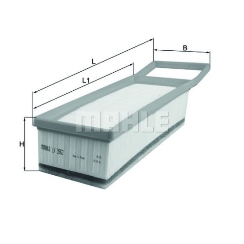 Luftfilter KNECHT LX 3962 f&uuml;r CITRO&Euml;N PEUGEOT