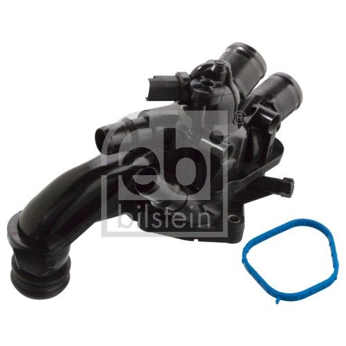 Febi Bilstein 107657 Thermostat mit Geh&auml;use, Dichtung und Temperaturschalter, 1 St&uuml;ck