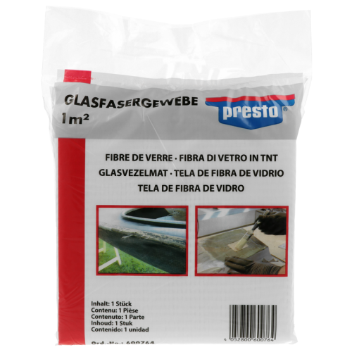 Glasfaserspachtel PRESTO 600764 presto Glasgewebeband 1qm