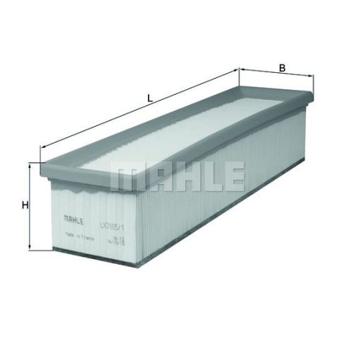 Luftfilter KNECHT LX 3105/1 f&uuml;r MERCEDES-BENZ RENAULT