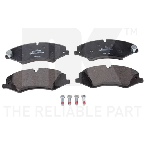 Bremsbelagsatz, Scheibenbremse NK 224032 f&uuml;r LAND ROVER, Vorderachse