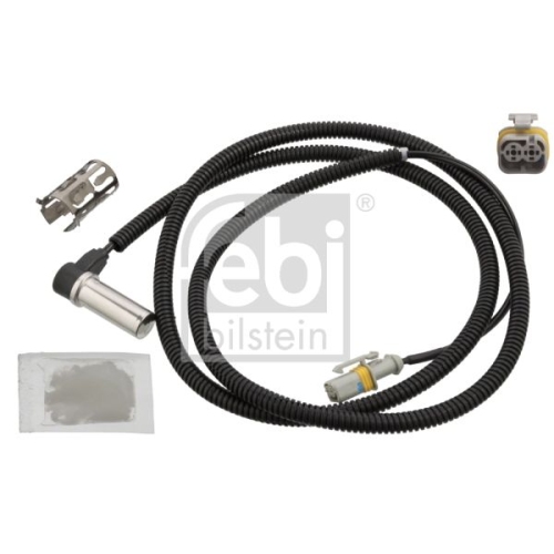Febi Bilstein 107659 ABS-Sensor mit H&uuml;lse und Fett, 1 St&uuml;ck