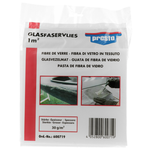 Glasfaserspachtel PRESTO 600719 presto Glasfaservlies 1qm